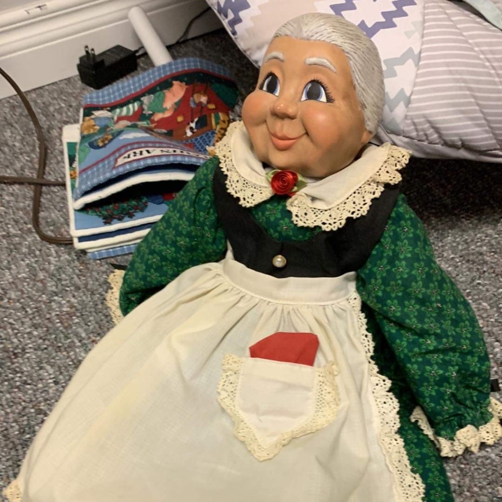 Fragile Vintage porcelain Doll